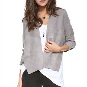 House of Harlow Coltrane Faux Suede Jacket XS/S